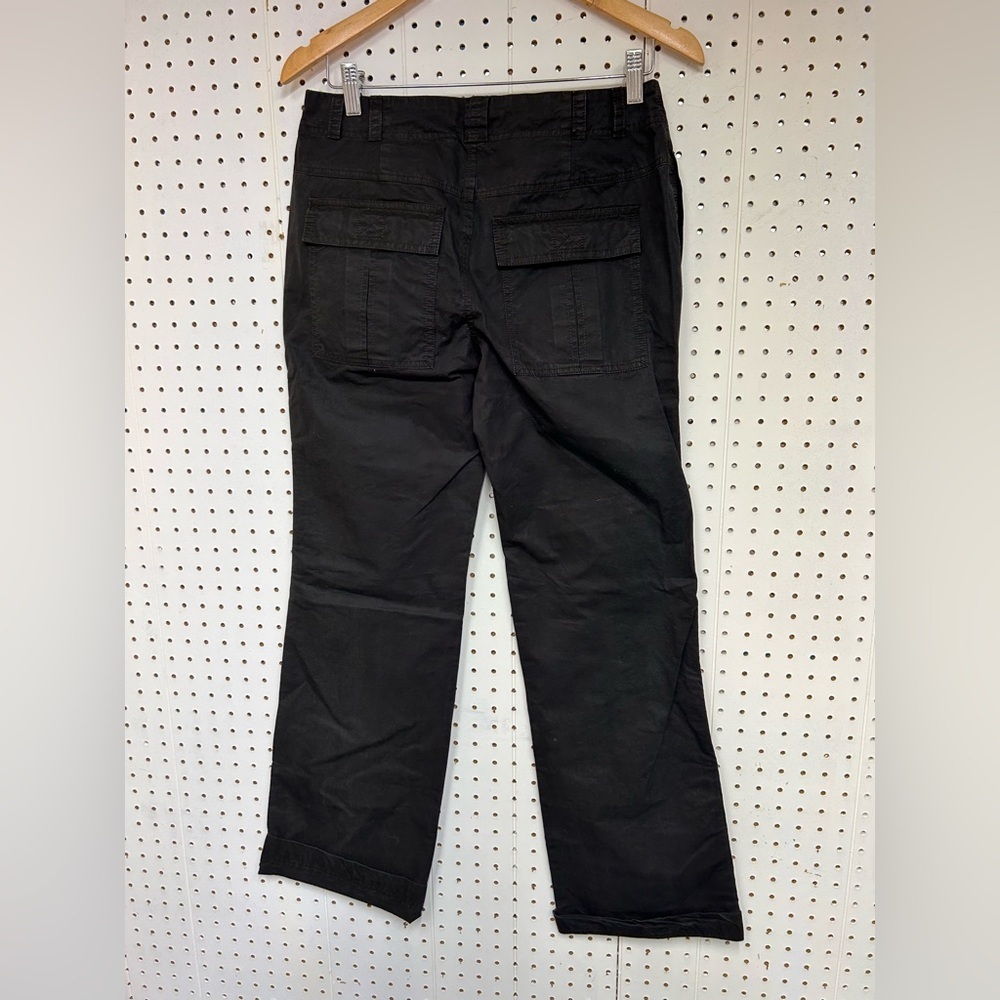 Free People The Thing Is Low Rise Utility Black Cargo Pants - Picture 3 of 6